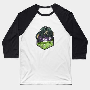 Dice Black Dragon Baseball T-Shirt